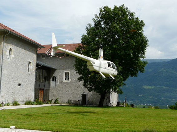 Vol à bord d'un R44