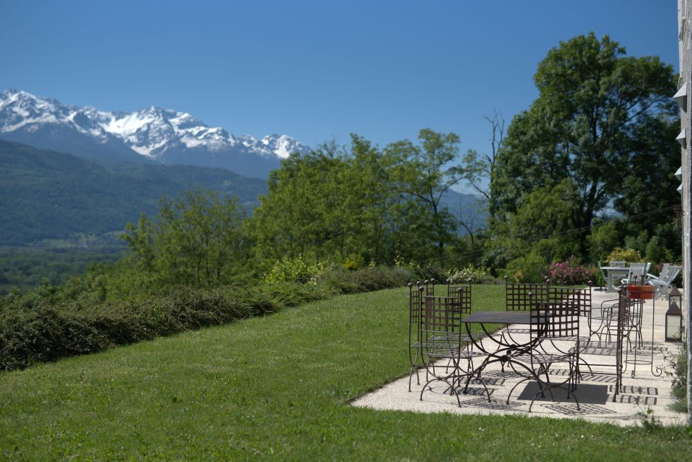 Vue sur la chane de Belledonne